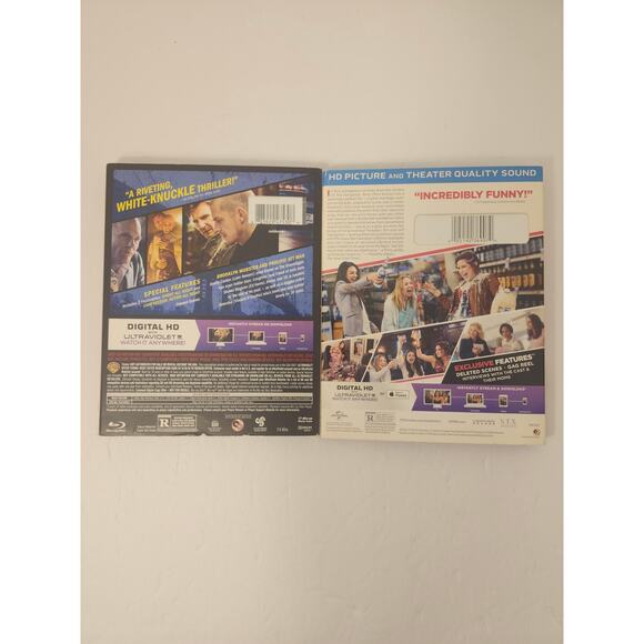 Blu-Ray DVD Bundle Of 6 Rated R Movies  Pre-Owned Venom Run All Night Bad Moms - Picture 7 of 9